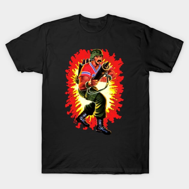 Bazooka GI Joe toy art card T-Shirt by EnglishGent